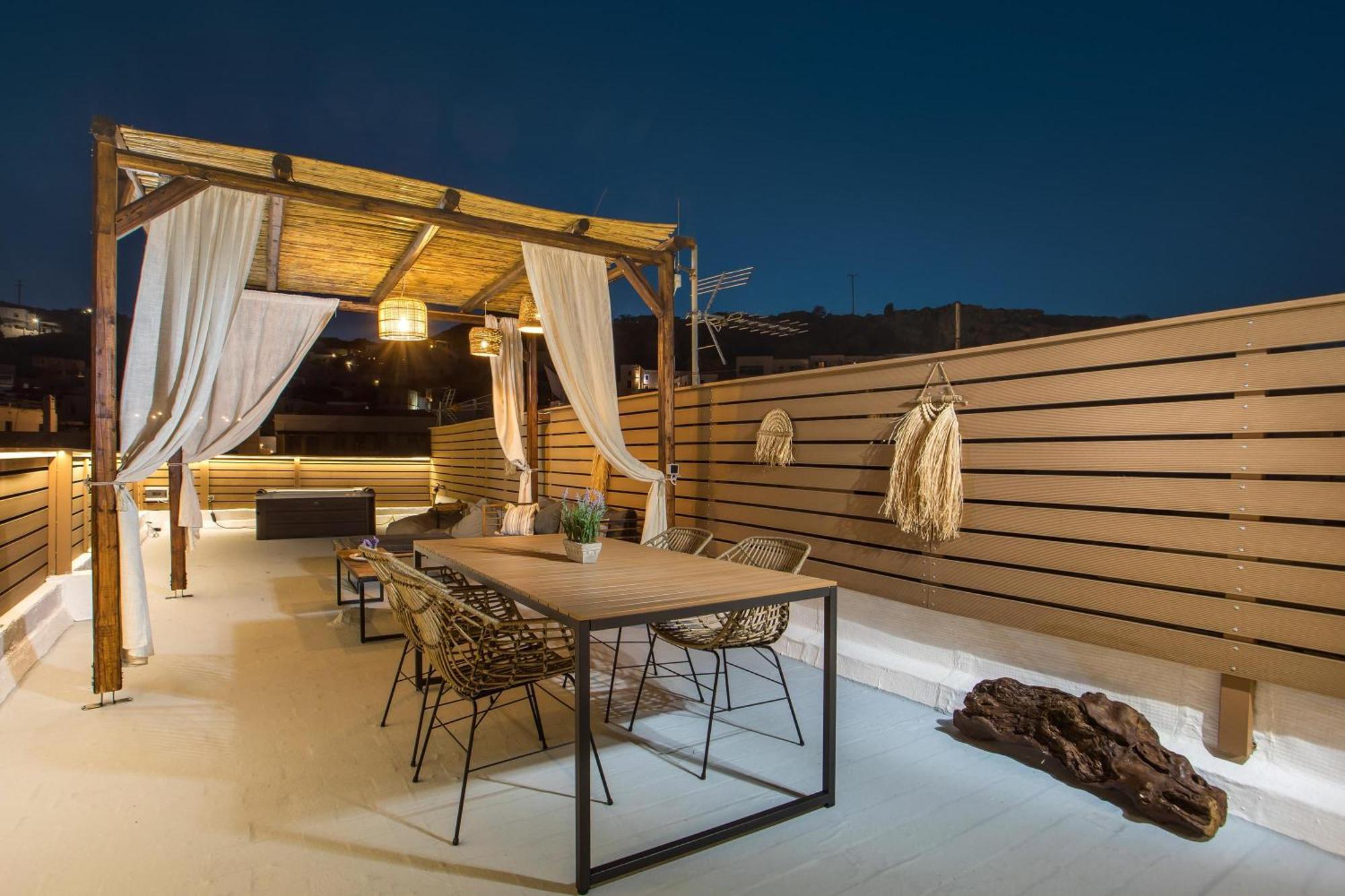 Apartament Bliss Luxury Líndos